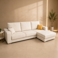 Canapé sectionnel moderne en tissu avec chaise longue, mobilier de salon, fabrication OEM ODM sur mesure