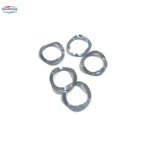 Desain sempurna putih ptfe plastik flens teflon 12mm pencuci datar cincin nilon datar 12mm