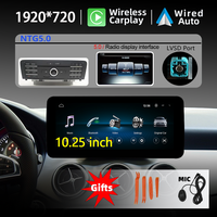 Autoradio Android Qualcomm 680 avec GPS, lecteur vidéo, CarPlay, Android Auto, compatible 5G pour Mercedes-Benz CLA C117 W176 GLA X156