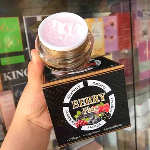 Krim Wajah Pelembab pasokan pabrik profesional Krim Perawatan Wajah Berry Plus pemutih Krim Malam