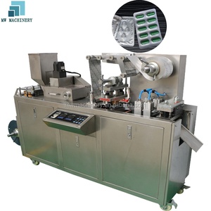 DPP 150 automatic plastic alumnimum mini liquid blister packing machine for mouth wash