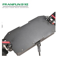 FRANFUN Trottinette Électrique Tout-Terrain 11'' 2800W Double Moteur 85KM/H Super Rapide 2 Roues Pneus Larges