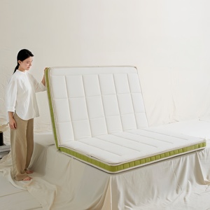 Woven Medium Firmness Latex <b>Foam</b> Cover Traditional Durable Eco-friendly Foldable Cotton <b>Mattress</b> Bedroom Furniture <b>Mattress</b> - Product Image 1