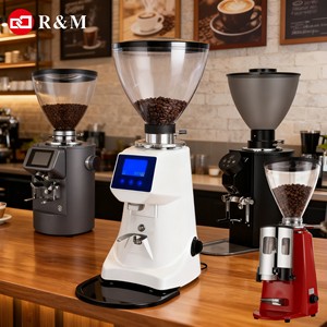 Barista numérique automatique bon prix bon marché meilleur moulin <span class=keywords><strong>à</strong></span> fraises coniques du Royaume-Uni nouveau budget rouge grand moulin <span class=keywords><strong>à</strong></span> <span class=keywords><strong>café</strong></span> électrique en grains expresso <span class=keywords><strong>Machine</strong></span> - Product Image 1