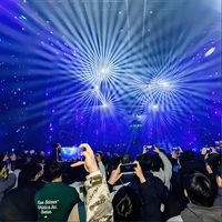 Nouveau projecteur laser de spectacle lumineux coloré Dikai 2025, faisceau laser transparent, projecteur laser, éclairage de scène contrôlé par DMX512, indice de protection IP66