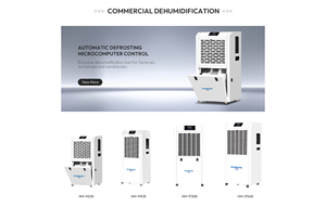 เครื่องลดความชื้นอุตสาหกรรมขนาดใหญ่ 240L 288L 380L 480L รุ่นใหม่ ราคาโรงงาน OEM ควบคุมความชื้นอัจฉริยะ 380V  ความจุสูง วัสดุโลหะ ระดับเสียง 0-50dB - Product Image 3