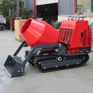 VOLNOS 林業機械 カスタマイズ ガソリン油圧式 ミニクローラー ラバートラックローダー スキッドステア コンクリートミキサー - Product Image 6