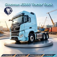 Camion tracteur Shacman X5000 économique, 560 CV, moteur M13, robuste, longue portée, à faible consommation de carburant, pour la logistique