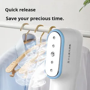 Mini <span class=keywords><strong>fer</strong></span> à <span class=keywords><strong>vapeur</strong></span> portable pour vêtements, 1200W, réservoir d'eau de 80 ml, <span class=keywords><strong>fer</strong></span> à <span class=keywords><strong>vapeur</strong></span> manuel pour les voyages, les dortoirs, machine à repasser les vêtements - Product Image 4