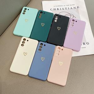 เคสโทรศัพท์ Samsung S24 ULTRA รุ่น Simple Heart ป้องกันการกระแทก รุ่น A55 ชุบทอง รุ่น S23FE กันกระแทก รุ่น A15 - Product Image 4