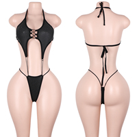 Vente en gros de vêtements de danse exotique : Bodysuits ornés de diamants, Strings résille, Costumes de serveuse de bar, Lingerie, Vêtements une pièce à lacets