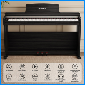 BLANTH 88 Key Weighted Digital Piano Professionnel Piano Keyboard Electronic Piano Vertical - Product Image 2