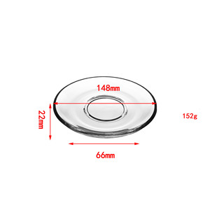 Großhandel Hochzeits- und Gastronomie-Servierplatten Klare Glasplatten für Hotels, Restaurants und Bankette - Product Image 1