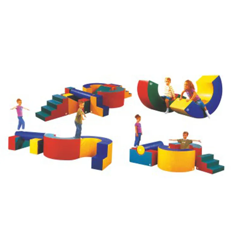 Cheap Kids Gym and Fitness healthily Indoor Eco-friendly toddler foam climbing toy Sponge toy Children Soft Play Climber Area