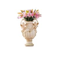 RF Garden Statue Cement Fiberglass Rubber Planter Mold Home Decoration Fiberglass Silicone Concrete Flower Pot Moulds for Sale