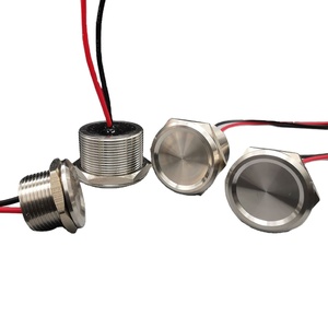 Interruptor Piezoelétrico Momentâneo Subaquático de Aço Inoxidável 316, 22mm, IP68 - Product Image 6