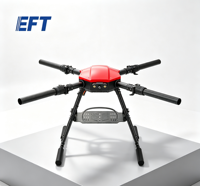 Kit de châssis de drone industriel EFT E416P 16 kg, pliable, 4 rotors, capacité de levage lourde, étanche, châssis de drone professionnel