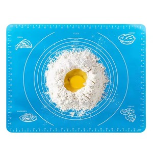 Custom Logo Silicone Pastry <b>Mat</b> Wholesale Non-Stick Silicone Baking <b>Mat</b> Reusable Silicone <b>Rolling</b> <b>Mat</b> - Product Image 3