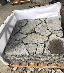 Piastrelle in <span class=keywords><strong>Pietra</strong></span> <span class=keywords><strong>Lavica</strong></span> Nera Naturale Basaltica Puka, Irregolari e Grezze per Pavimentazione - Product Image 5