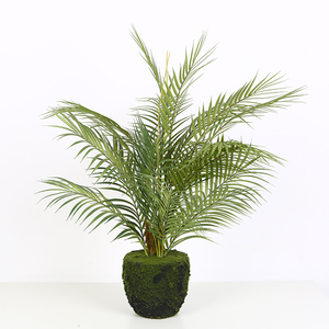 Nhựa Nhân Tạo Sansui Keo Cây Giả Cây Bonsai Hàng Rào Nhà Văn Phòng Khách Sạn Trang Trí Cây Cọ Areca - Product Image 1