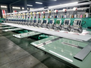 HEISSER VERKAUF TOP-MODELL GALAXY HOCHGESCHWINDIGKEITS-1223 DUAL-SEQUENZ-PAILLETTEN-CORDING COMPUTERGESTEUERTE STICKMASCHINE FÜR KLEIDERSTOFFE MIT DAHAO-STEUERUNGSSYSTEM - Product Image 5