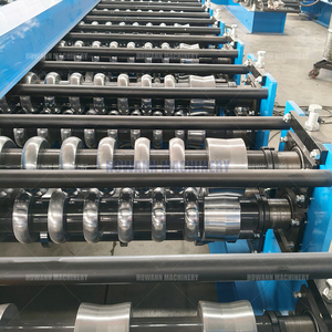 เครื่องขึ้นรูปแผ่นผนังหลังคาสองชั้น สายการผลิตเหล็กแผ่นรีดเย็น - Product Image 4