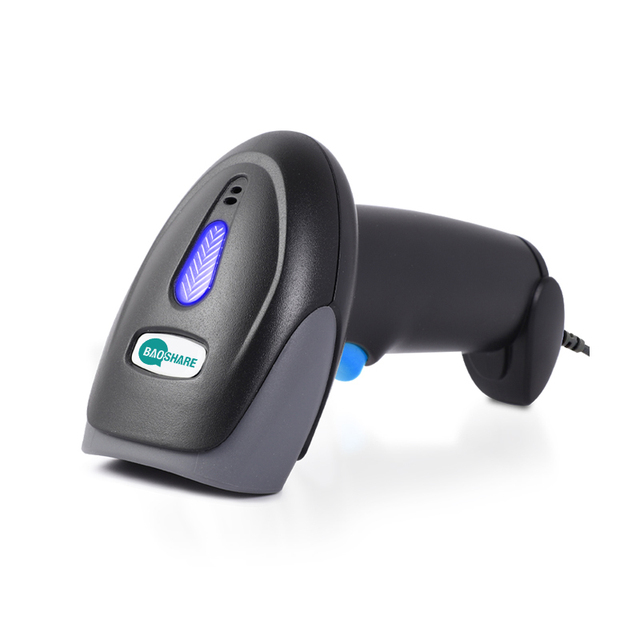 Handheld Wired Barcode Scanner 2D QR Code Reader IP54 USB Interface 200 Scans/sec Good Price in Stock