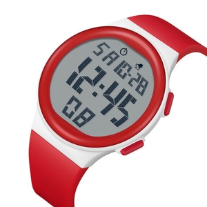 New Teenage Unisex Student Digital Acrylic Fashion Luminous Waterproof Electronic Watch Large Screen Alarm <b>Clock</b> Sports Watch - Product Image 2