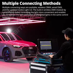 <span class=keywords><strong>Godox</strong></span> TP2R TP4R RGB <span class=keywords><strong>LED</strong></span> RGBWW Pixel Tube 2000K-10000K Lámpara de Luz de Relleno para Fotografía, Estudio, Grabación de Video y Vlogs - Product Image 3