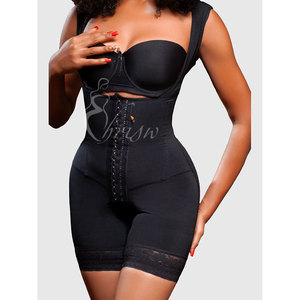 Đồng hồ cát fajase colombianas fajas Shapewear cao Nén eo Tummy kiểm soát đầy đủ cơ thể Shaper PANT dài tay áo sau sinh - Product Image 5