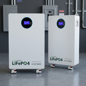 แบตเตอรี่ LiFePO4 แบบเรียงซ้อนได้ อายุการใช้งานยาวนาน 16 กิโลวัตต์ชั่วโมง 51.2 โวลต์ 314 แอมป์ชั่วโมง พร้อมระบบชาร์จ/ดิสชาร์จ 200 แอมป์ สำหรับสำรองไฟบ้านทั้งหลัง - Product Image 2