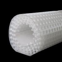 Planche de drainage tunnel 3D en géocomposite avec noyau en PEHD et couche filtrante en géotextile non tissé pour la décharge des eaux souterraines sous haute charge