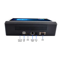 Original Mini PC All-In-One 10 \ "Pantalla táctil de escritorio con Win 10 Home F2 Intel Quad Core POS WIFI Box TV para entretenimiento