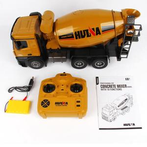 <span class=keywords><strong>Huina</strong></span>-camión mezclador a Control remoto para niños, camión mezclador de hormigón, camión ligero de ingeniería, vehículos de construcción, juguetes para niños, coche Rc <span class=keywords><strong>1574</strong></span> 1:14 - Product Image 3