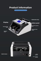 P20 Portable Euro GBP USD Détecteur de billets de banque Petite Machine de comptage d'argent Compteurs de billets
