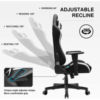 Personnalisé de haute qualité ordinateur de bureau de jeu Cougar Table de bureau tissu Scorpion Chaise Chaise de massage de joueur RVB bon marché E-Sports
