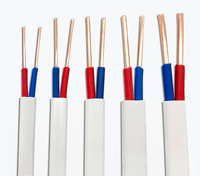Fabrik VDE-Standard H03VVH2-F/H03VV-F Flaches Flexibles Mehradriges Stromkabel 2X0,75mm2 OEM Verfügbar