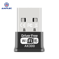 Dongle WiFi USB 300Mbps, Pemancar Wifi 2.4GHz, Kartu Jaringan Nirkabel Adaptor USB 2.0 untuk Laptop Desktop PC, Pasang dan Mainkan