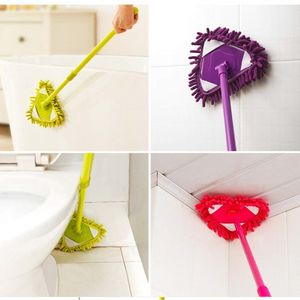 Mini vadrouille murale pour laver le mur Triangle vadrouille à poussière pour petit espace de nettoyage Swifters pour plancher de bois - Product Image 5