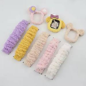 <span class=keywords><strong>Bracelet</strong></span> de cheveux en peluche mignon + étui pour <span class=keywords><strong>Apple</strong></span> <span class=keywords><strong>Watch</strong></span> 49 45 44 42 40 46 <span class=keywords><strong>Bracelet</strong></span> en tissu élastique pour Iwatch Series 10 9 8 7 6 5 - Product Image 1