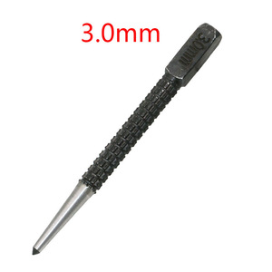 Kit d'outils de poinçonnage du cuir, poinçons ronds de 1,5, 2 et 3 mm pour le positionnement des trous, artisanat DIY - Product Image 5