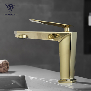 Cao Cấp Hiện Đại Vàng Lưu Vực Mixer Tap Duy Nhất Xử Lý Một Lỗ Chậu Rửa Vòi Nước - Product Image 2