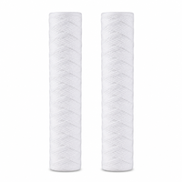 Cartouche filtrante à eau en polypropylène (PP) à haute efficacité Senbao, 5 microns, 10 pouces, pour traitement des sédiments industriels