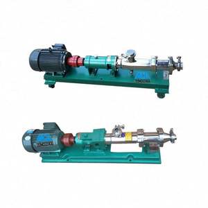 Bomba de tornillo eléctrica Allweiler de acero inoxidable de alta eficiencia y bajo consumo para dosificación de lociones, agua, melaza, cemento y miel, con alto caudal. Mejor precio. - Product Image 1