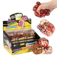Nouvel Arrivage Transfrontalier : Mini Jouets Anti-Stress à Presser en TPR à Rebond Lent, Infusés à la Vaseline, Emballés Individuellement, pour Jeunes