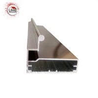 Offre Spéciale Personnalisé Longueur Couleur Porte Coulissante En Aluminium Alliage Cabinet Profil De Cadre Pour Porte En Verre