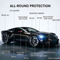 Película de Protección de Pintura FYL TPU Covestro 7.5mil Super Hidrofóbica Autoregenerable Mejorada PPF para Automóviles Anti-Amarilleo Garantía de 5 Años