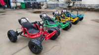 Kart de loisirs tout-terrain professionnel à direction assistée, moteur 212CC quatre temps, pneus de 8 pouces, pour adultes, idéal pour la plage et le drift