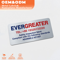 Machine professionnelle de gaufrage de labels métalliques avec système de marquage de précision pour la production en usine de fabrication de labels métalliques