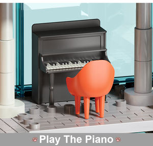 FEELO 1809 blocs de construction classiques bricolage pour enfants architecte construire jouet 152 pièces grand ensemble de briques en plastique avec figurine - Product Image 5